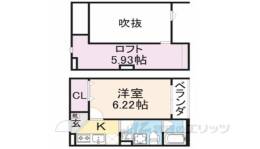 プランドール衣摺間取り図面