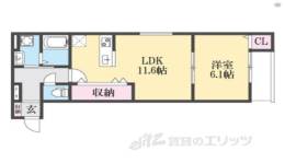 アート星田駅前間取り図面