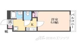セントラル1501間取り図面