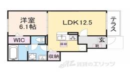 クローバー間取り図面