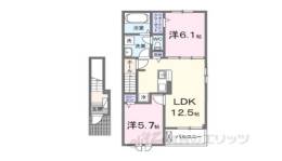 クローバー間取り図面