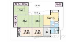 貸家間取り図面
