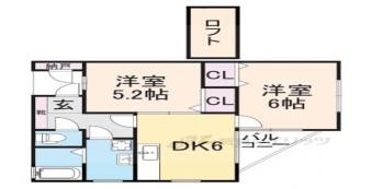 リゼ公文名間取り図面