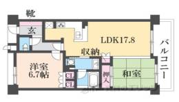 イーグルコート御池アネックス間取り図面