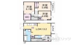 貸家間取り図面
