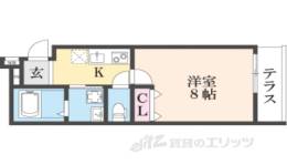 フジパレス俊徳道５番館間取り図面