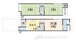 貸家間取り図面