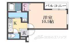 フジパレス西本町北通１番館間取り図面