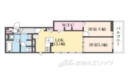 マニフィック御厨中間取り図面