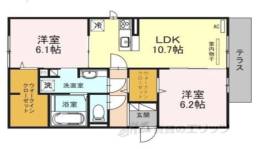 イーストライン２間取り図面