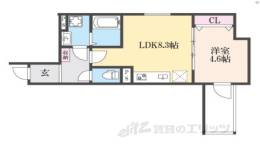 アート香里園駅前間取り図面
