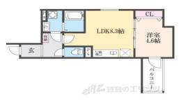アート香里園駅前間取り図面