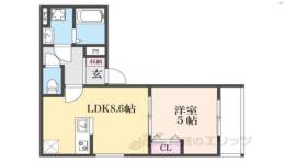 アート香里園駅前間取り図面