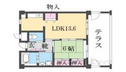 広沢ふれあいの郷間取り図面