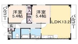 ヌカタハーモニア間取り図面
