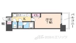 ソルテラスOSAKA EAST GATE間取り図面