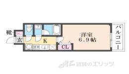 ソルテラスOSAKA EAST GATE間取り図面