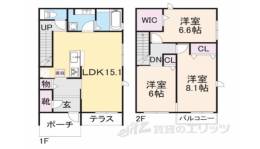 プレミール若江東B棟間取り図面