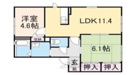 バリュージュ・ＩＢＡＲＡ・夢み台Ｂ間取り図面