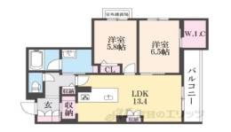 シャーメゾン　レソール間取り図面