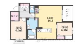 シャーメゾン　レソール間取り図面
