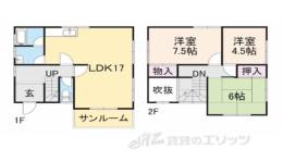 貸家間取り図面