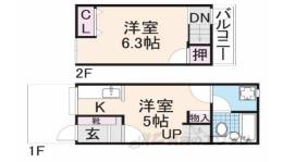貸家間取り図面