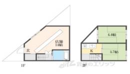 修学院仏者町８－１５間取り図面