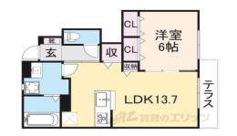 メルベーユＦ３間取り図面