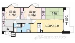ルミエール桜ヶ丘間取り図面