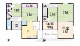 貸家間取り図面
