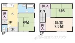 貸家間取り図面