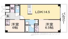 キャトルセゾン荒牧間取り図面