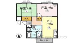 ホワイトヴィラ弐番館間取り図面