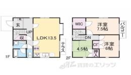 貸家間取り図面