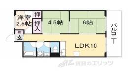 山科ハイツ間取り図面