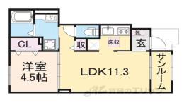カーサ　ポポラリタ間取り図面