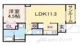 カーサ　ポポラリタ間取り図面