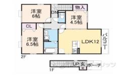 ヴィラ弐番館間取り図面