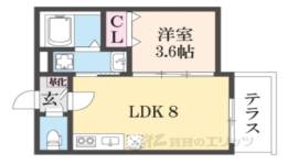 リーフィアテラス東花園間取り図面