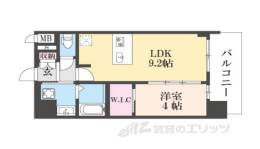 プレサンス尼崎アルモナ間取り図面
