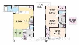 貸家間取り図面