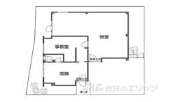 小山北林町店舗事務所間取り図面