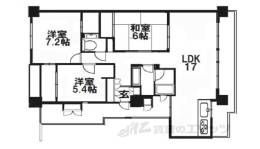 ローレルコート南草津間取り図面