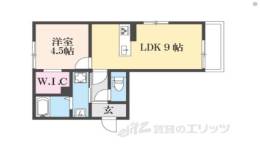 シャーロット石橋駅前間取り図面