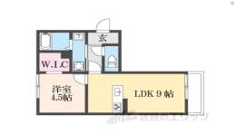 シャーロット石橋駅前間取り図面