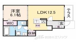 レジデンス・サツキ２間取り図面