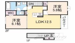 レジデンス・サツキ２間取り図面