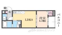 CRASTINE大蓮北4丁目Ａ間取り図面