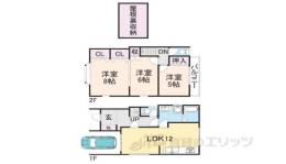 貸家間取り図面